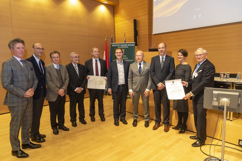 Grand Prix 2018 en sciences biologiques de l’Institut grand-ducal / Prix CACTUS : Professeur Dr Paul Wilmes (Université du Luxembourg) / lauréat